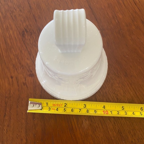 KPM Freiheitsglocke 1950 Freedom Bell White Porcelain Berlin Germany - Picture 12 of 15